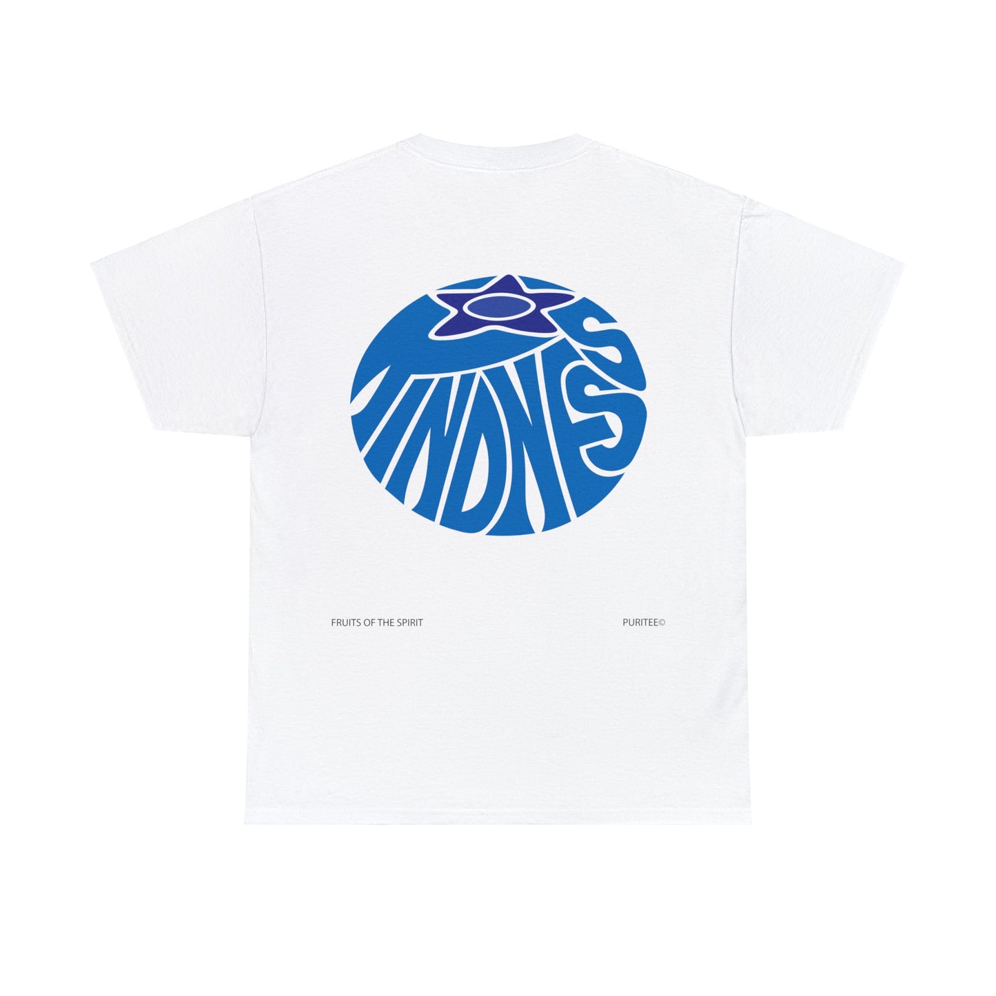 KINDNESS Blueberry TEE-shirt White