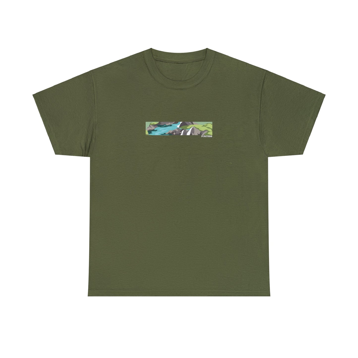 River ISAIAH 43:2 TEE-shirt Darks