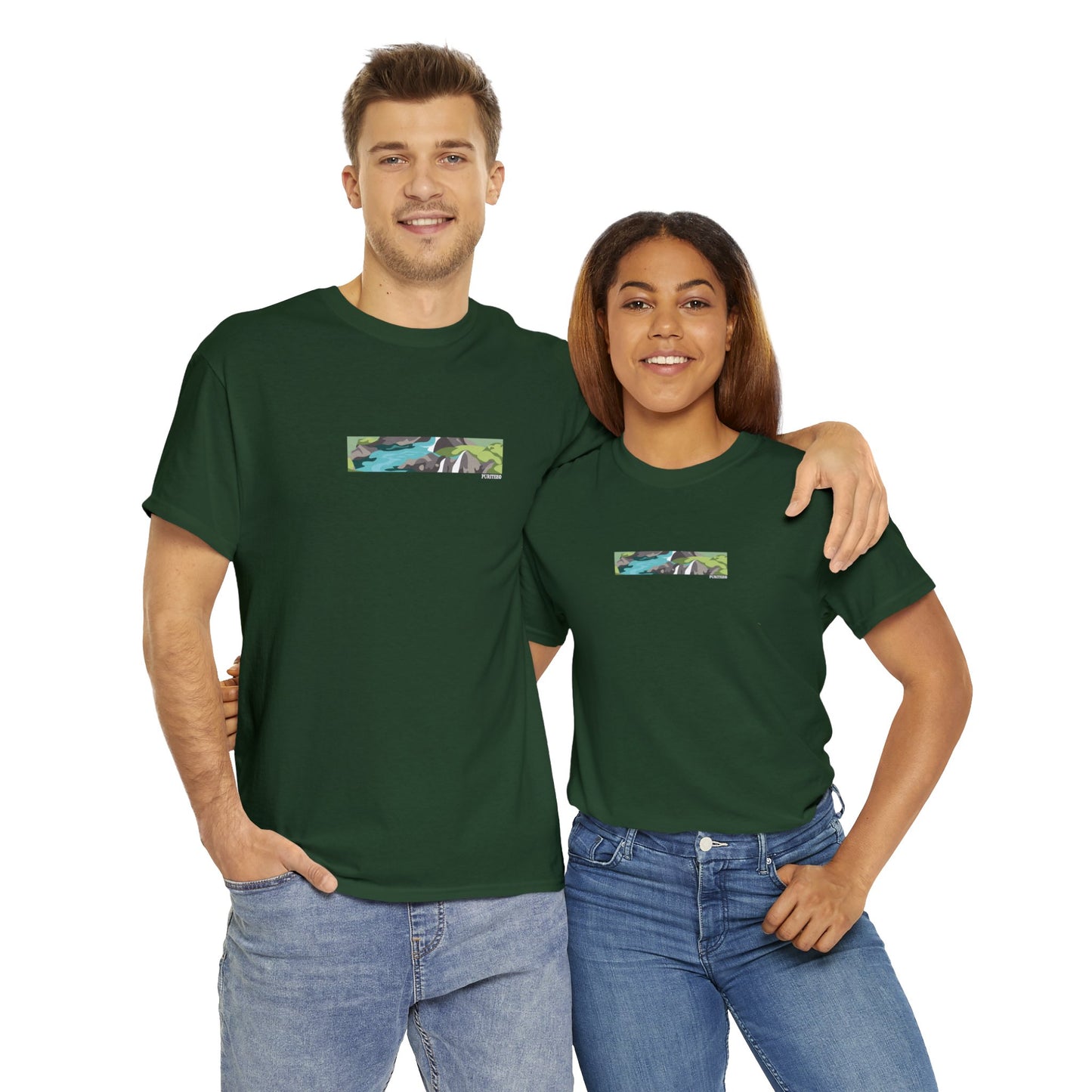 River ISAIAH 43:2 TEE-shirt Darks