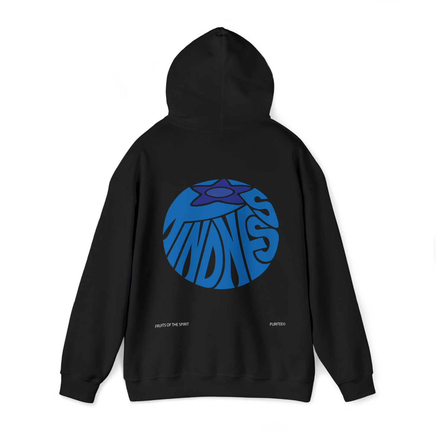 KINDNESS Blueberry HOODIE Black