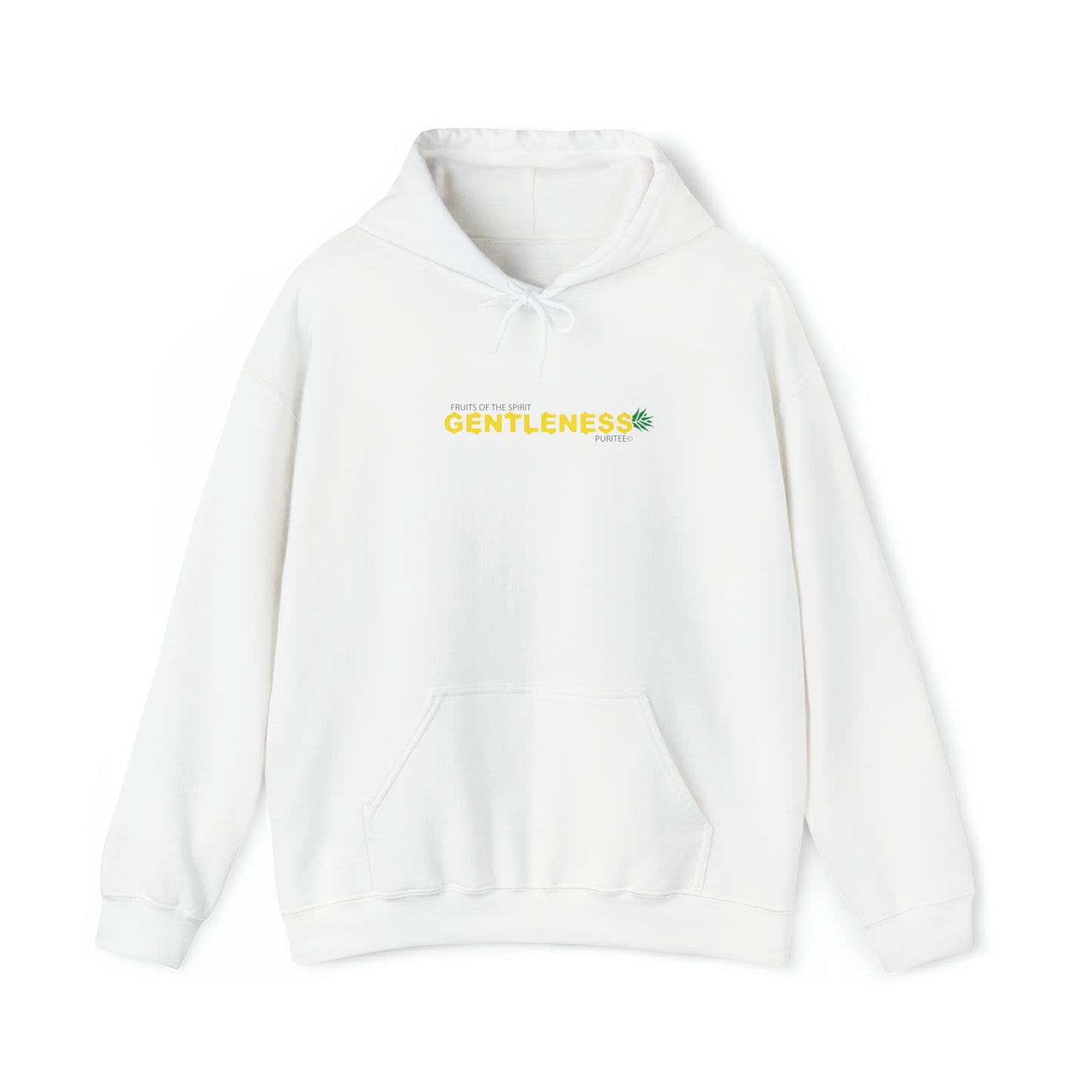 GENTLENESS Pineapple HOODIE White