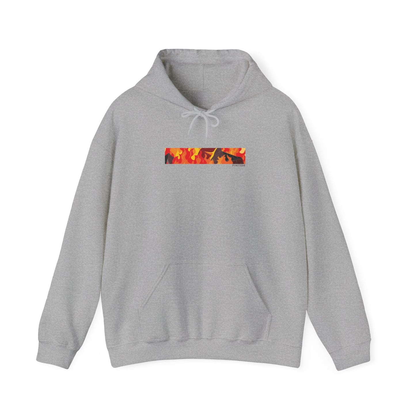 Fire ISAIAH 43:2 HOODIE Lights