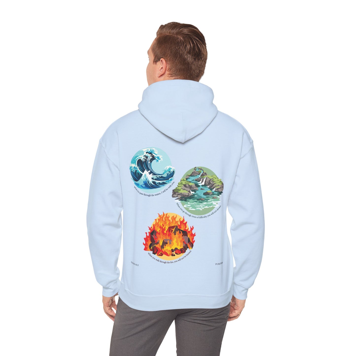 ISAIAH 43:2 HOODIE Lights