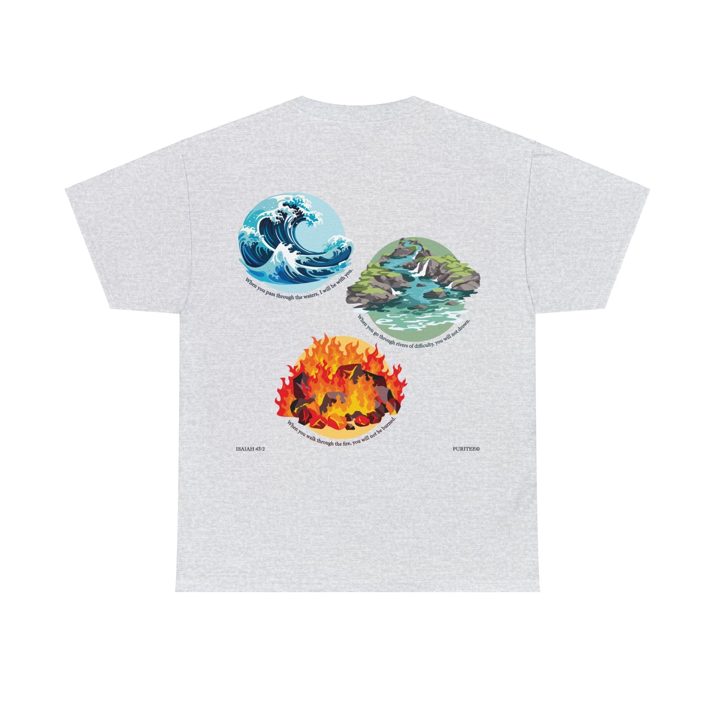 ISAIAH 43:2 TEE-shirt Lights