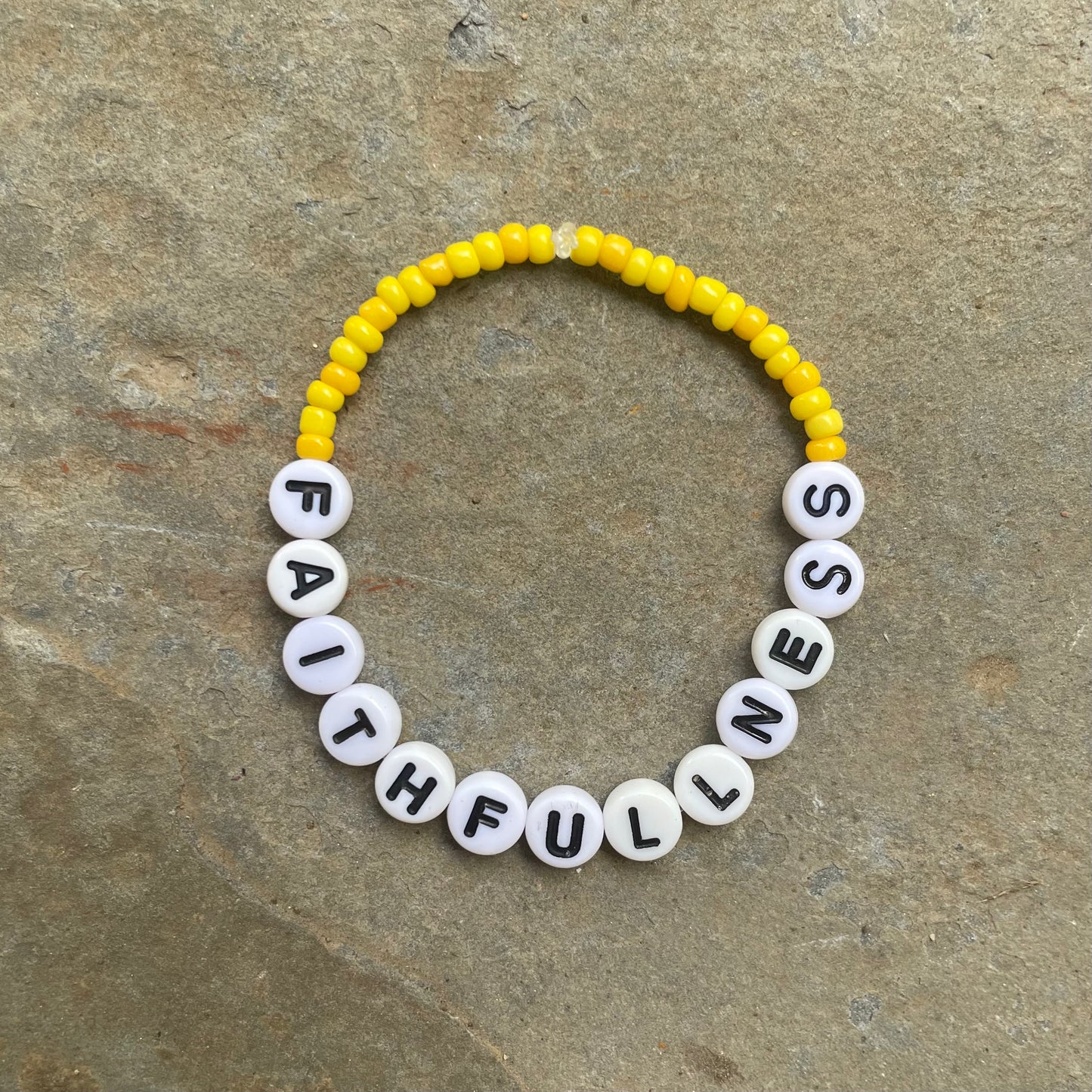 FAITHFULNESS Banana Beaded Bracelet