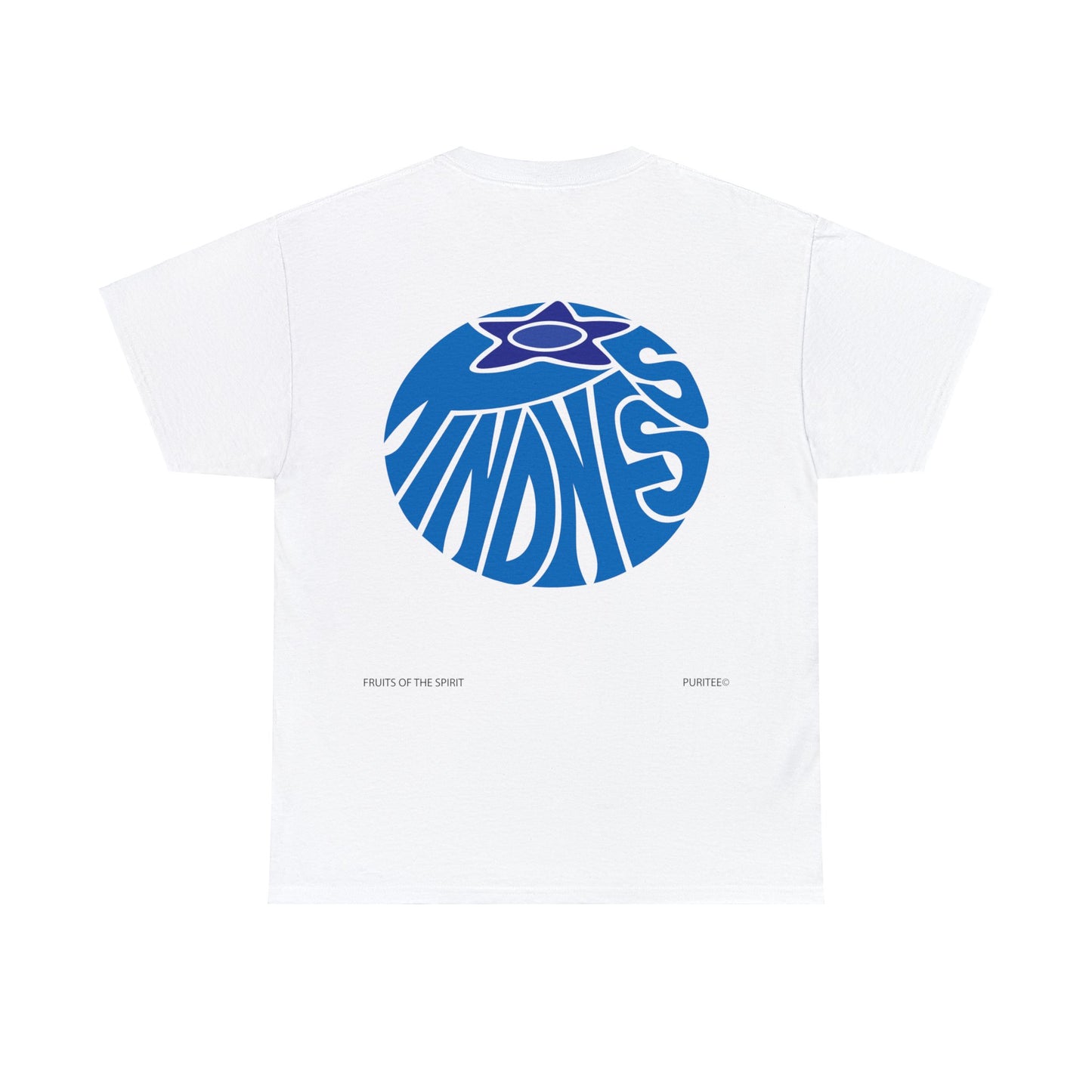 KINDNESS Blueberry TEE-shirt White