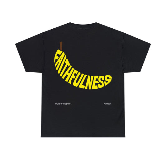 FAITHFULNESS Banana TEE-shirt Black