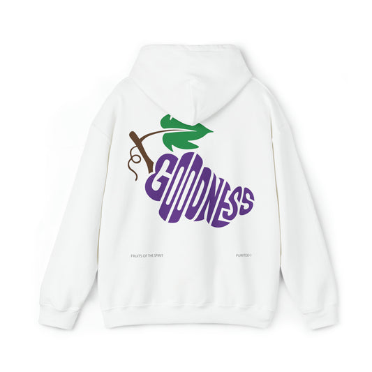 GOODNESS Grapes HOODIE White