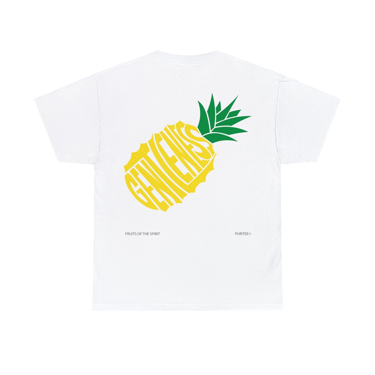 GENTLENESS Pineapple TEE-shirt White