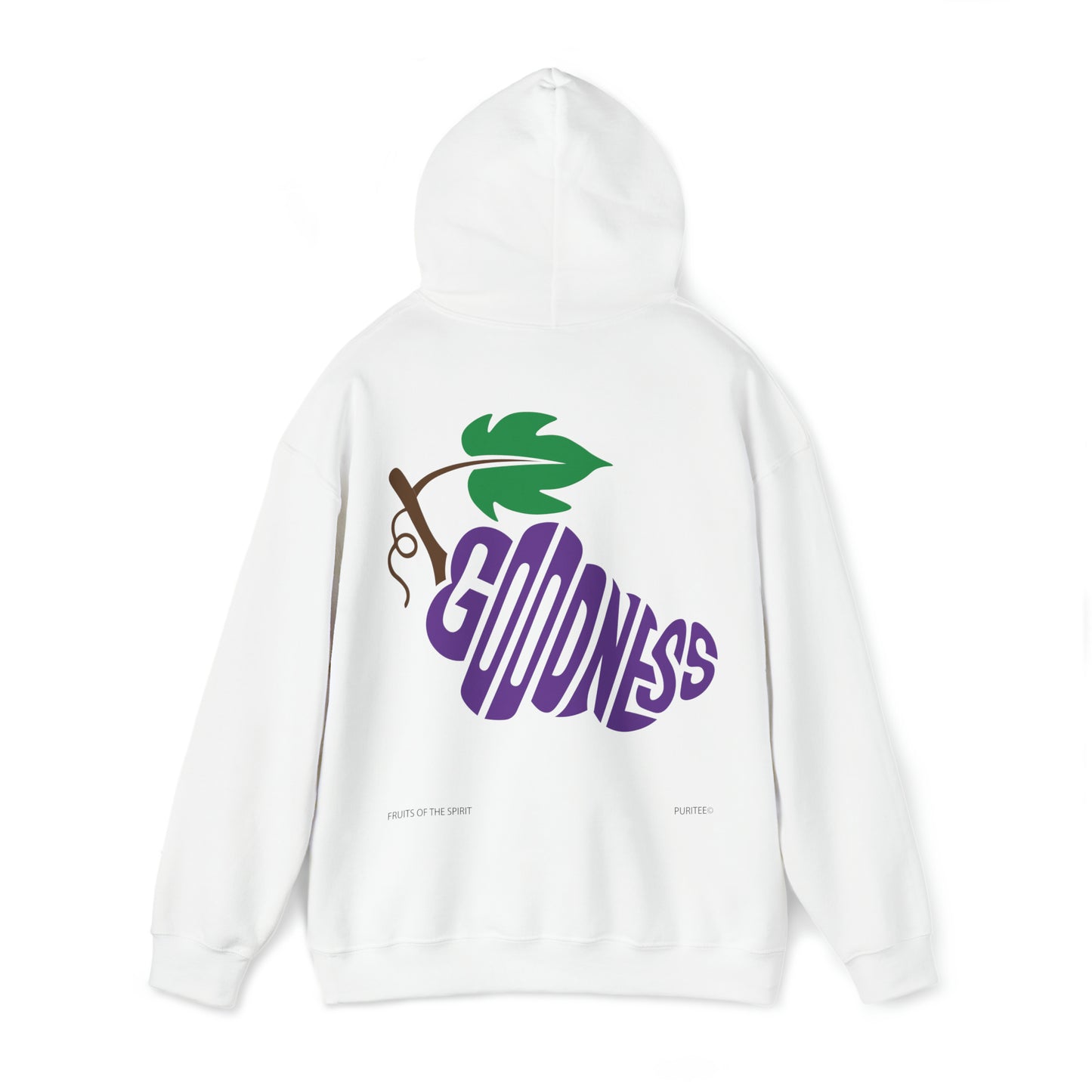 GOODNESS Grapes HOODIE White