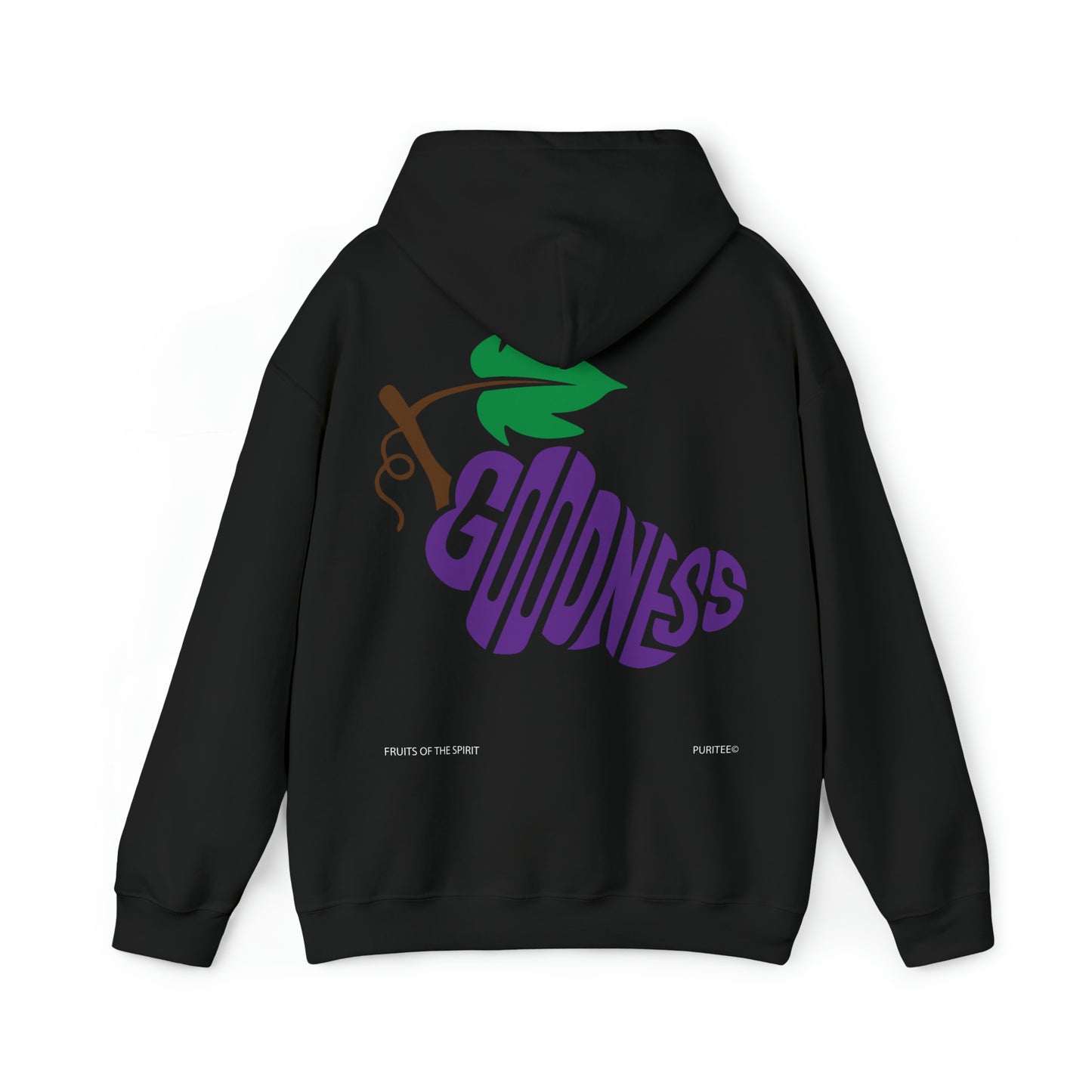 GOODNESS Grapes HOODIE Black