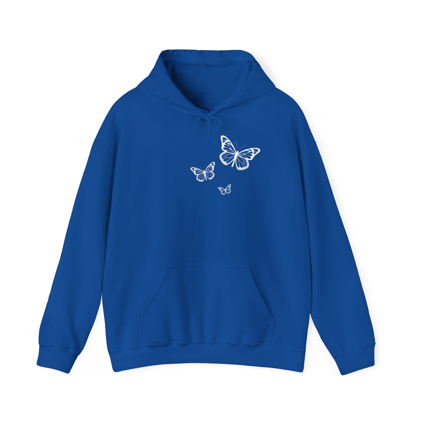 Butterfly 2 CORINTHIANS 5:17 HOODIE Darks