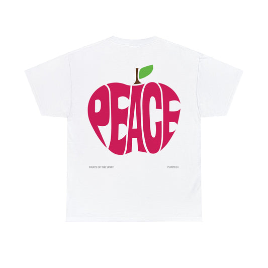 PEACE Apple TEE-shirt White