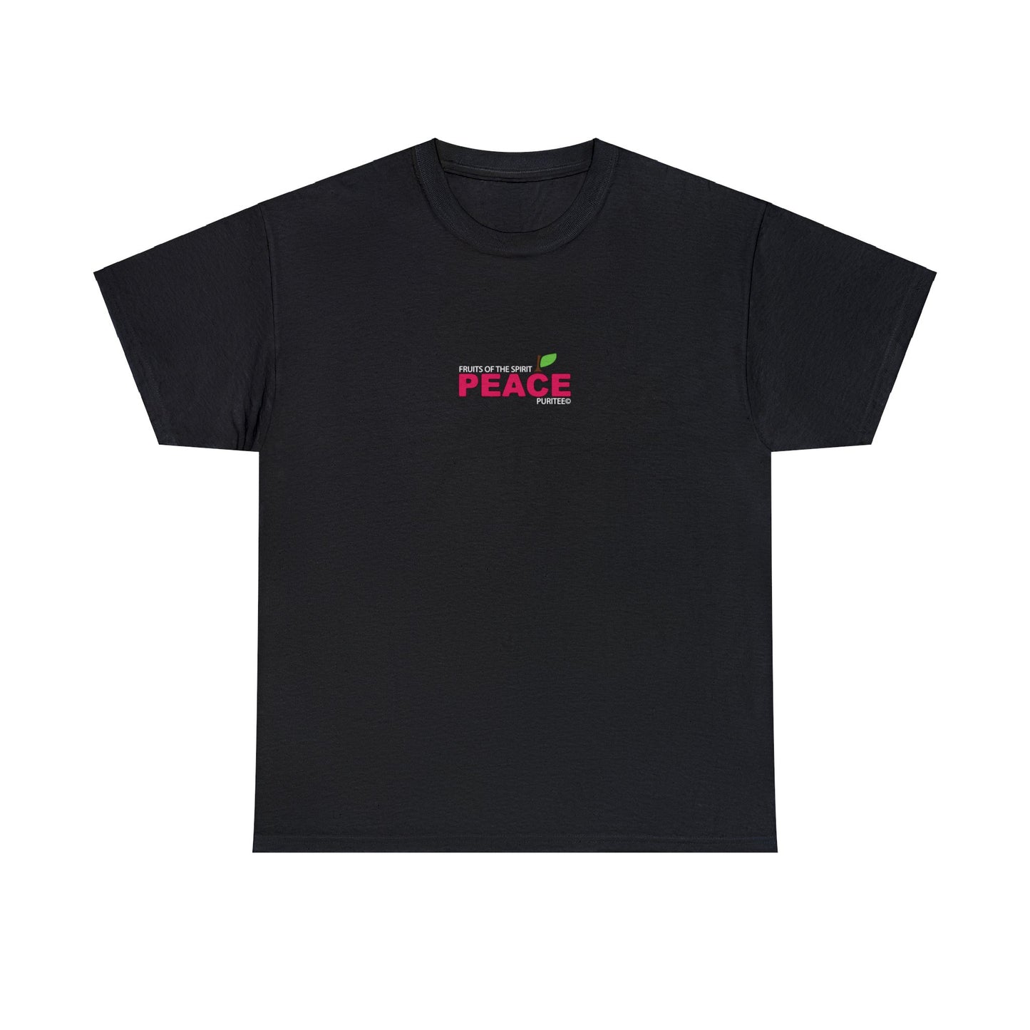 PEACE Apple TEE-shirt Black