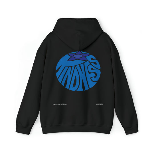 KINDNESS Blueberry HOODIE Black