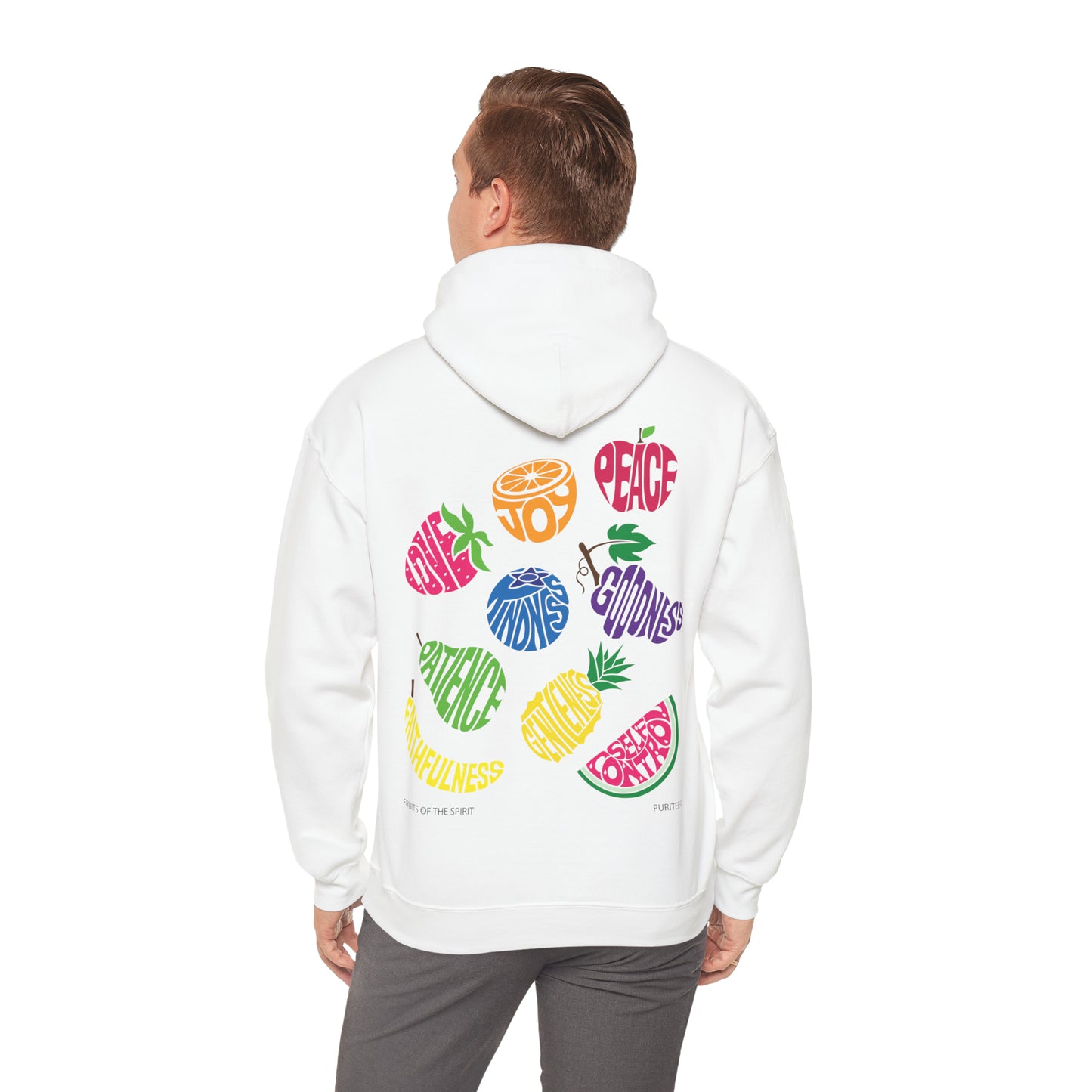 Fruits of The Spirit HOODIE White