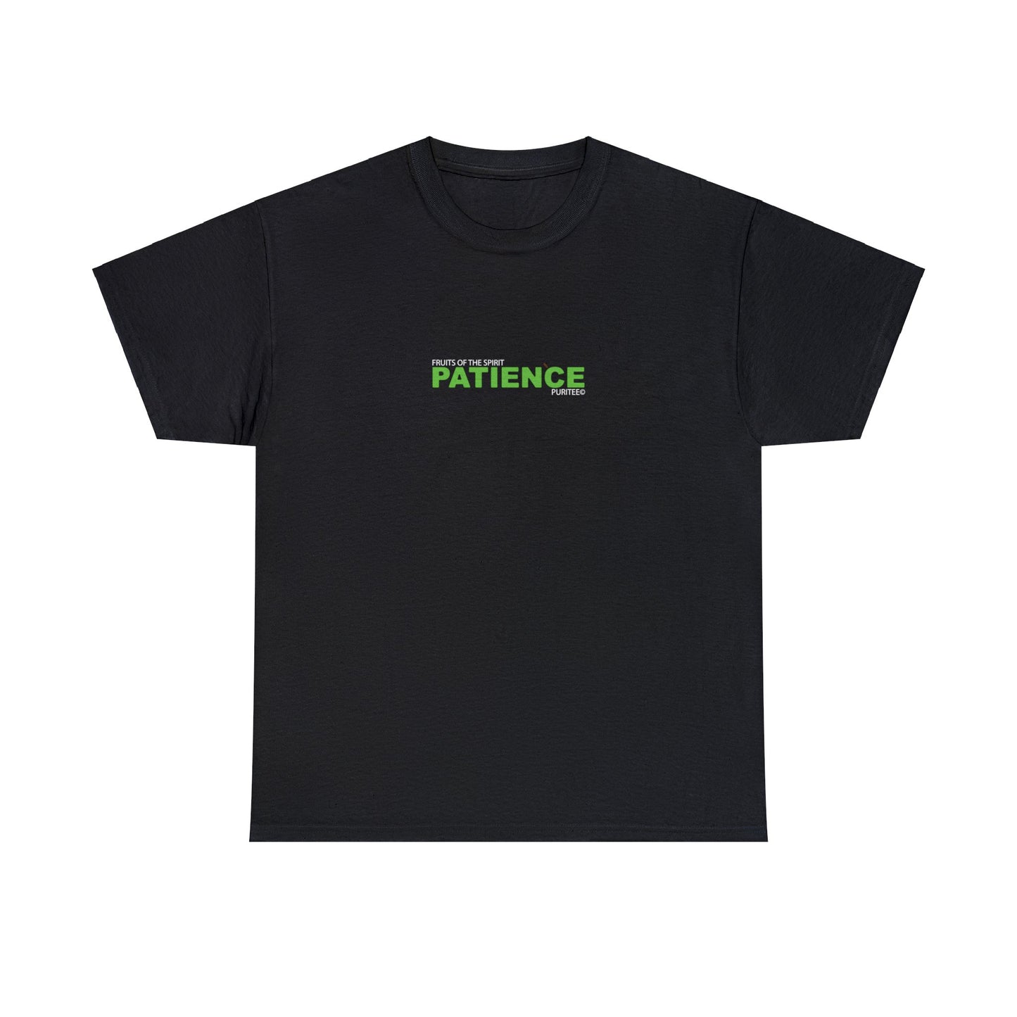 PATIENCE Pear TEE-shirt Black