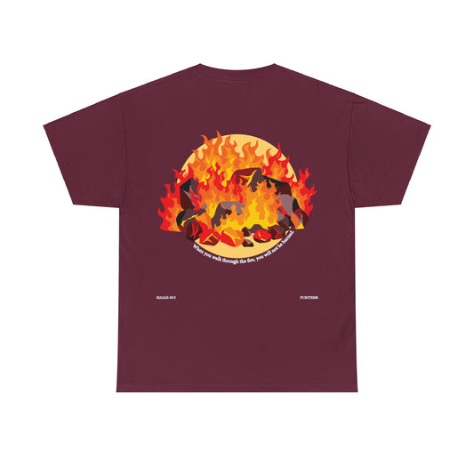 Fire ISAIAH 43:2 TEE-shirt Darks