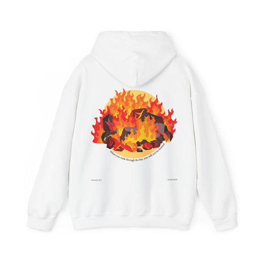 Fire ISAIAH 43:2 HOODIE Lights