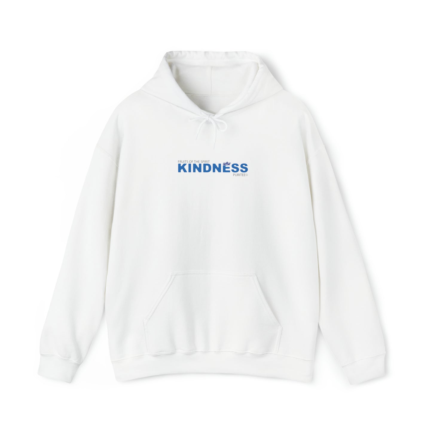 KINDNESS Blueberry HOODIE White