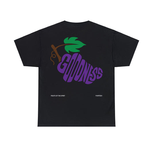 GOODNESS Grapes TEE-shirt Black