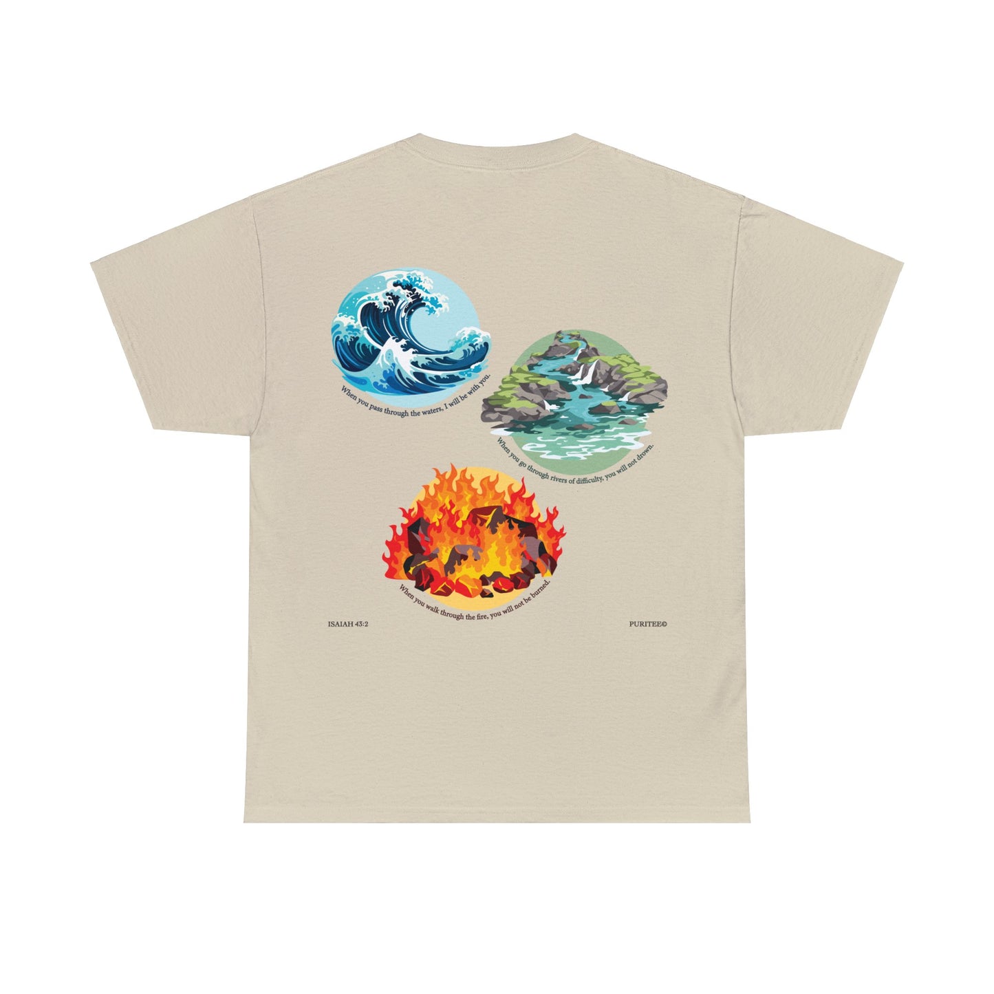 ISAIAH 43:2 TEE-shirt Lights