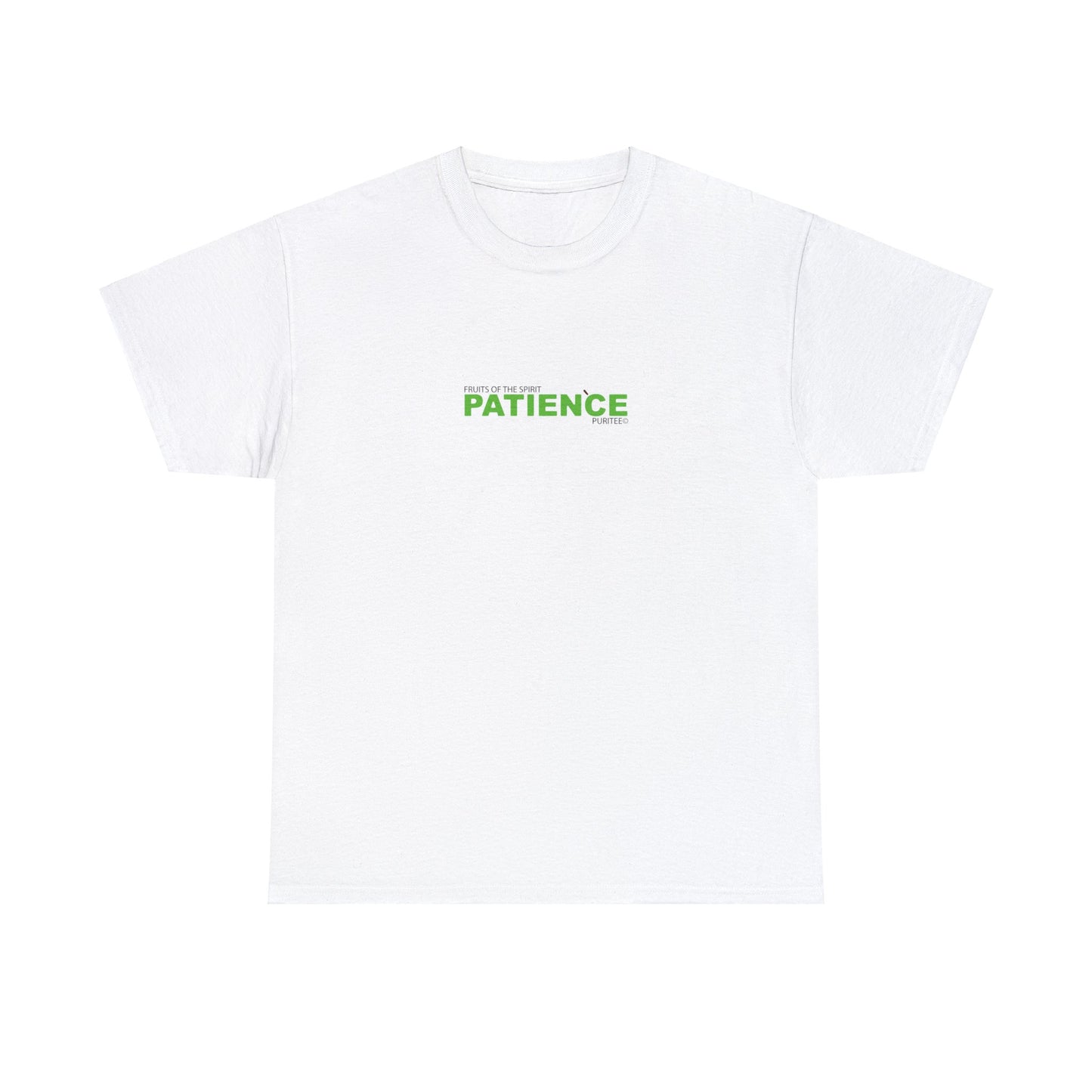 PATIENCE Pear TEE-shirt White