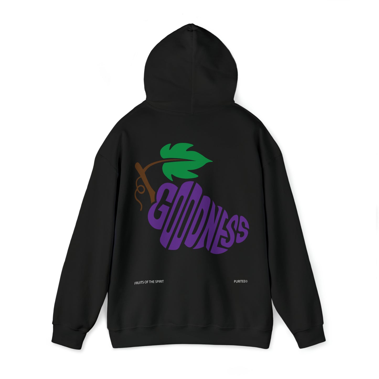 GOODNESS Grapes HOODIE Black