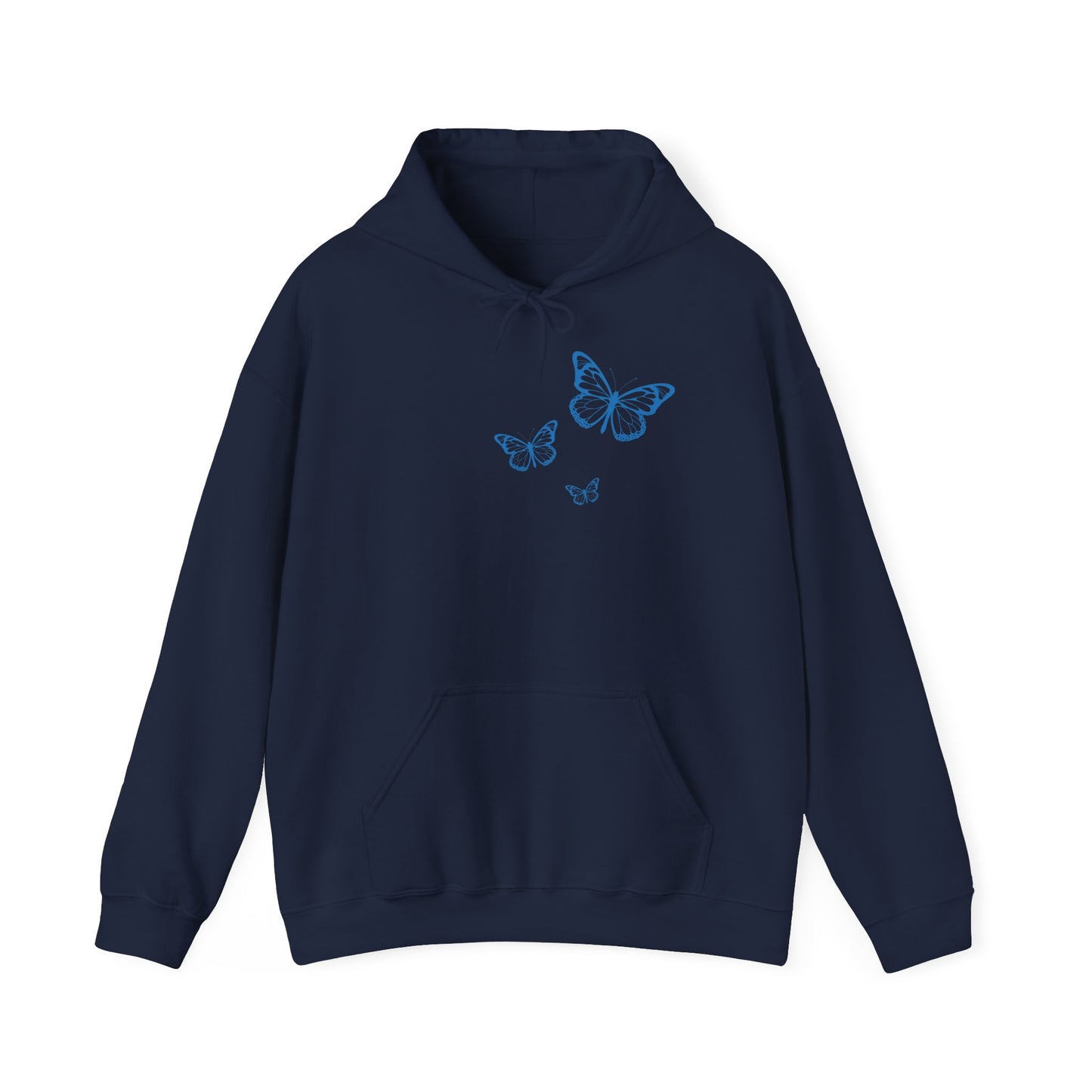 Butterfly 2 CORINTHIANS 5:17 HOODIE Darks