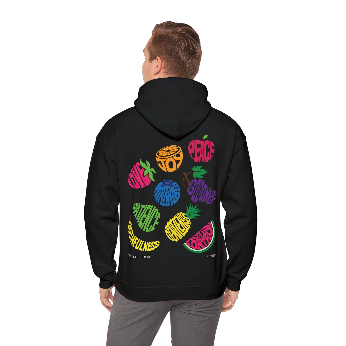 Fruits of The Spirit HOODIE Black