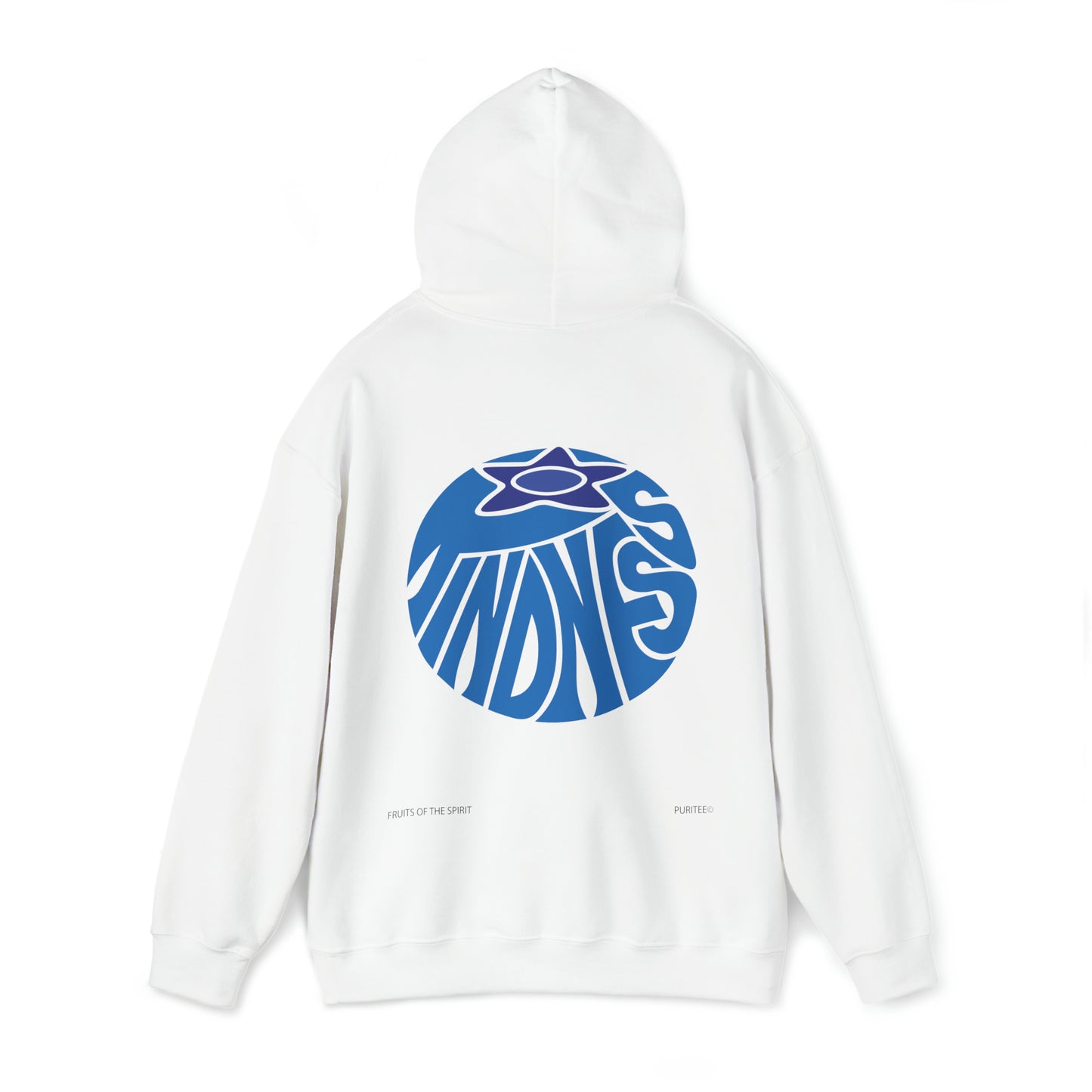 KINDNESS Blueberry HOODIE White