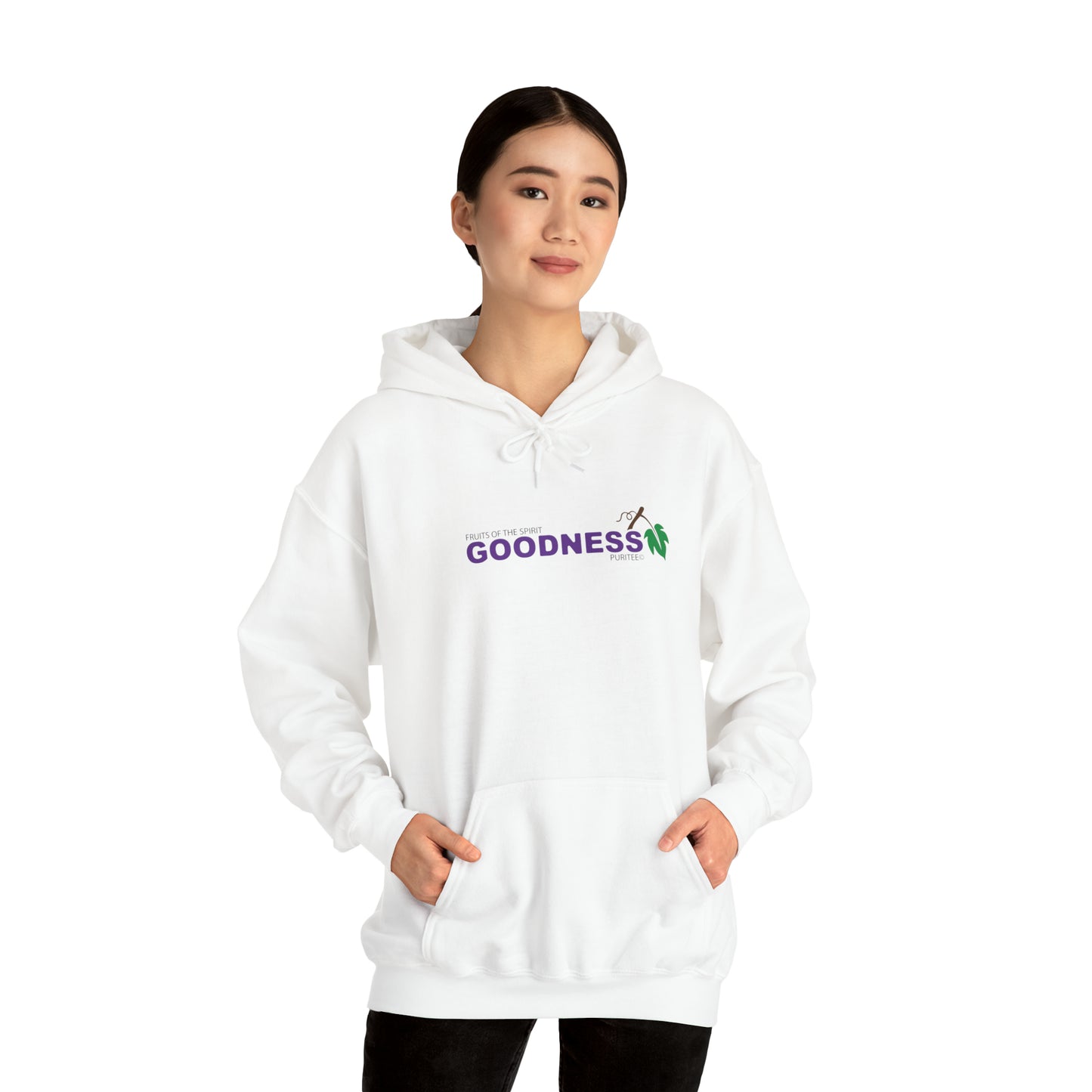 GOODNESS Grapes HOODIE White