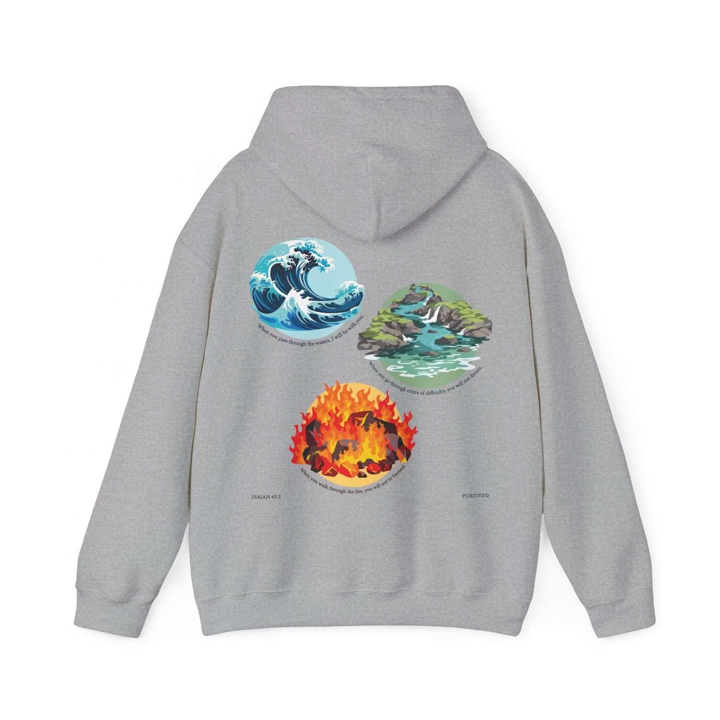 ISAIAH 43:2 HOODIE Lights