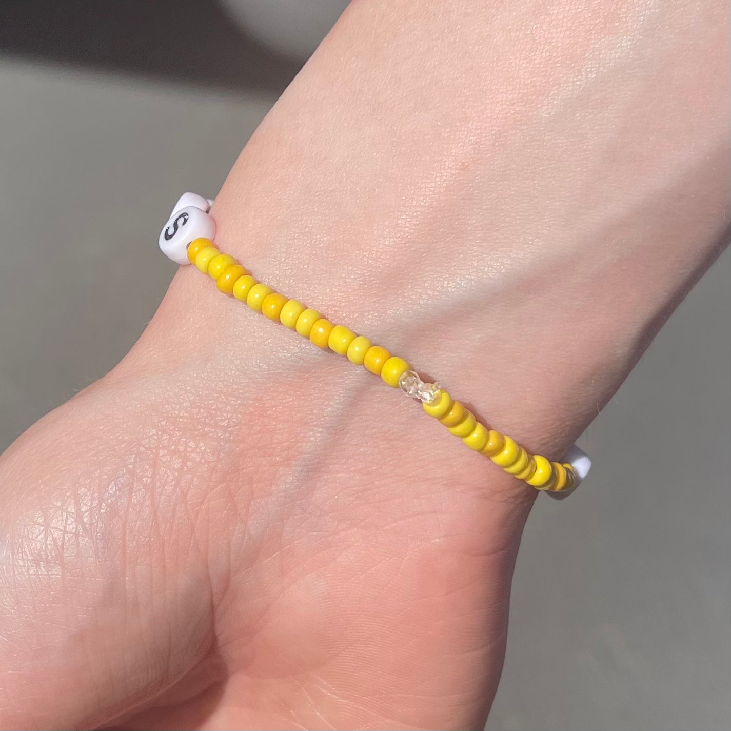 FAITHFULNESS Banana Beaded Bracelet