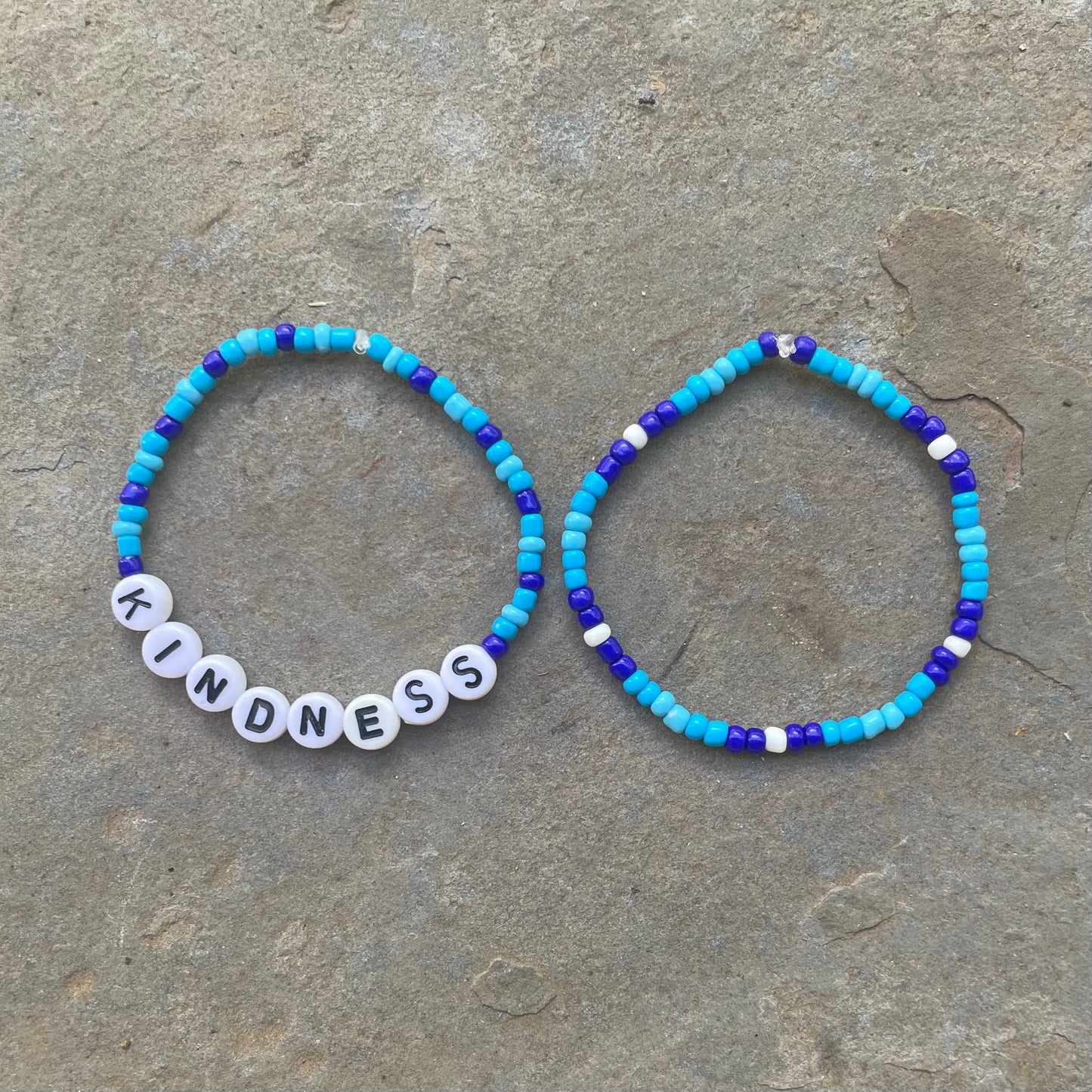 KINDNESS Blueberry Beaded Bracelet PACK