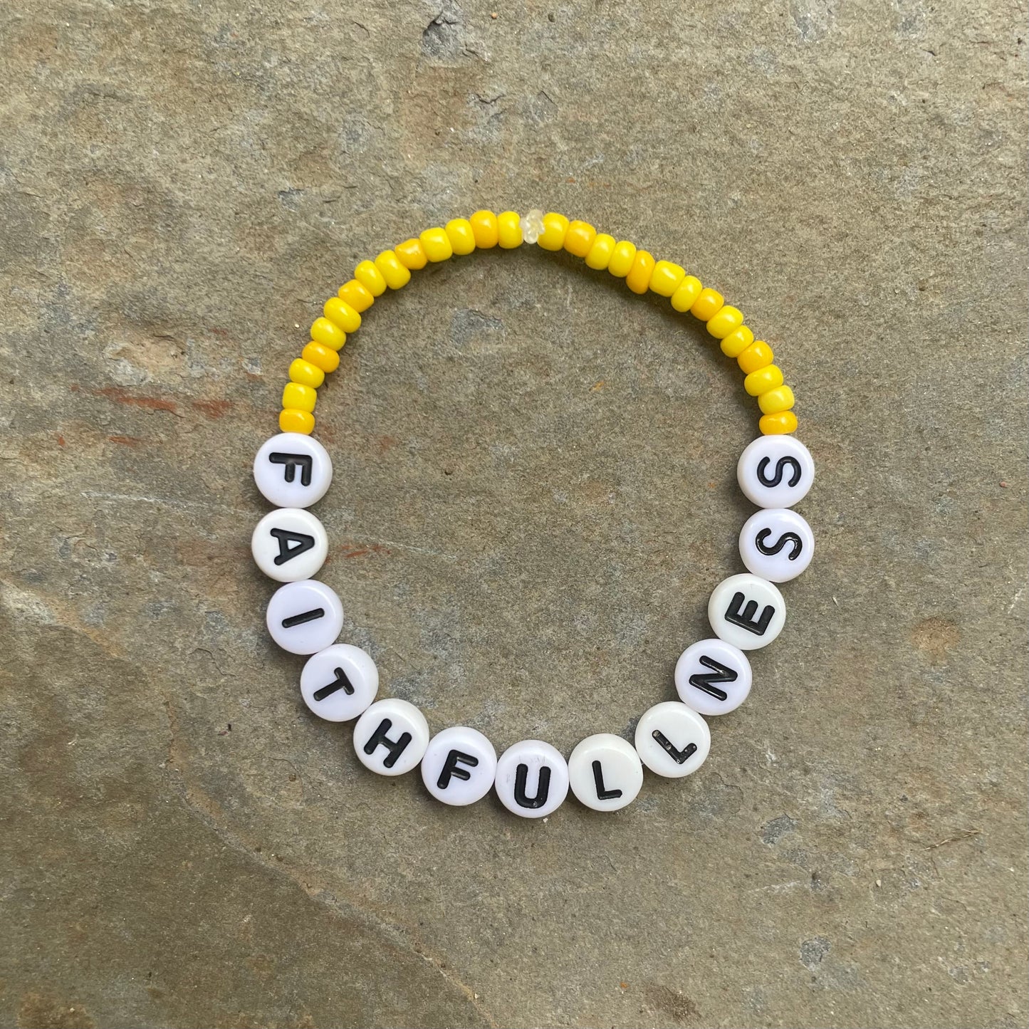 FAITHFULNESS Banana Beaded Bracelet