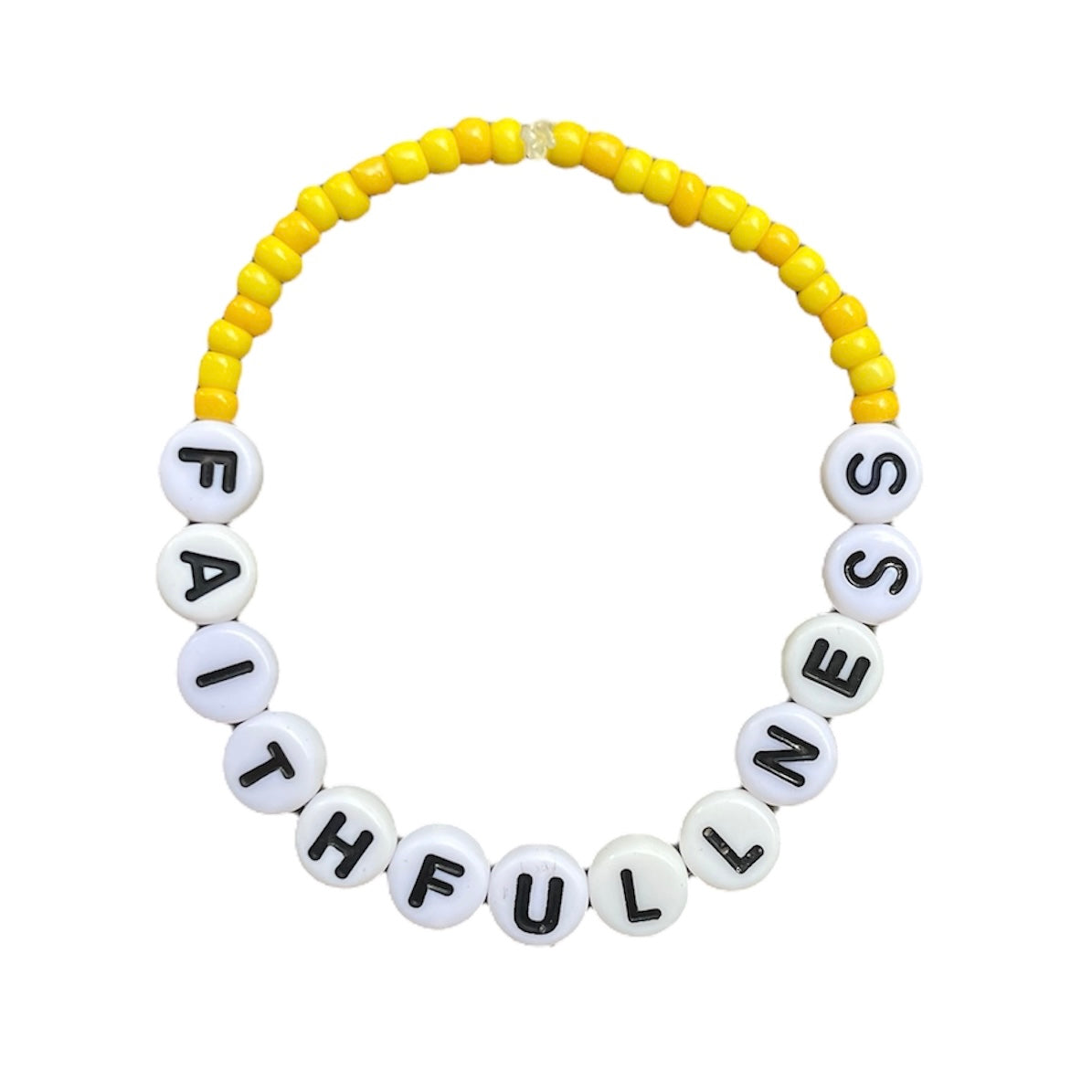 FAITHFULNESS Banana Beaded Bracelet