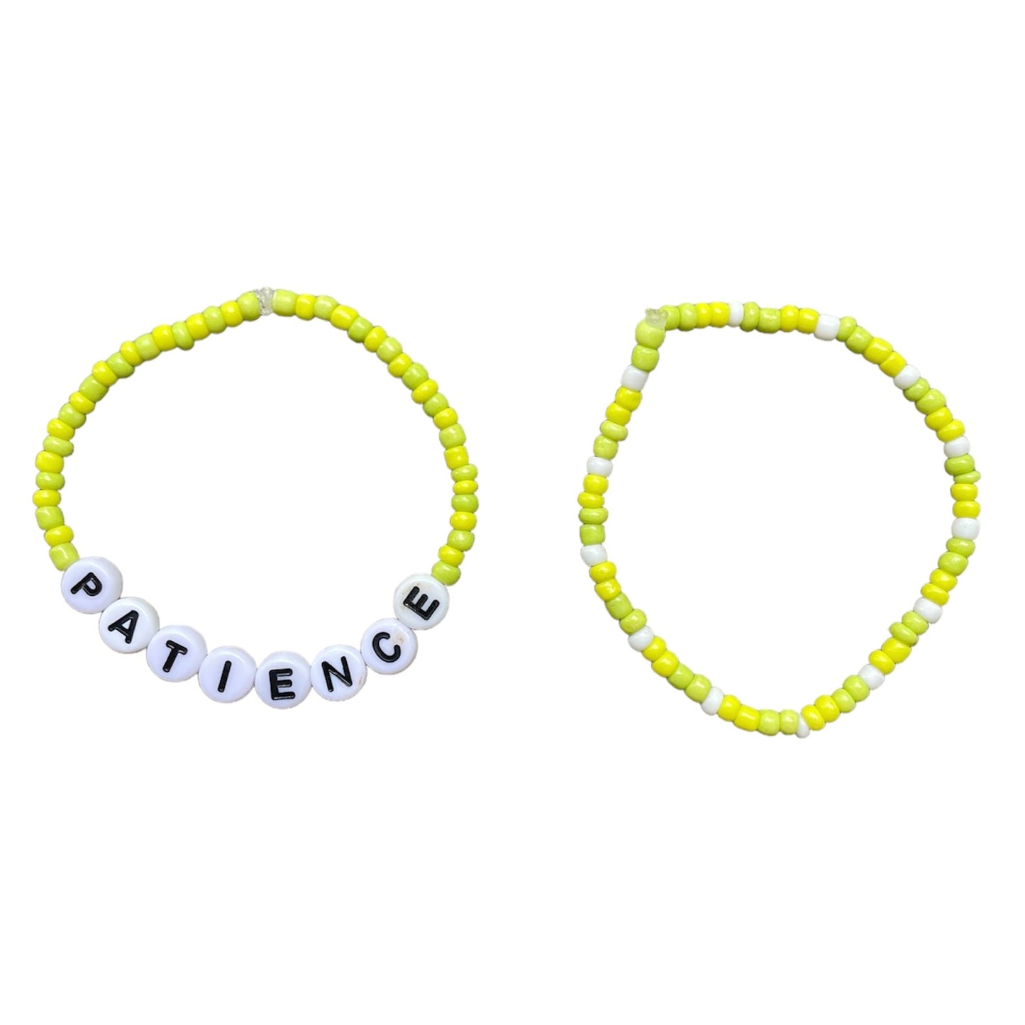 PATIENCE Pear Beaded Bracelet PACK